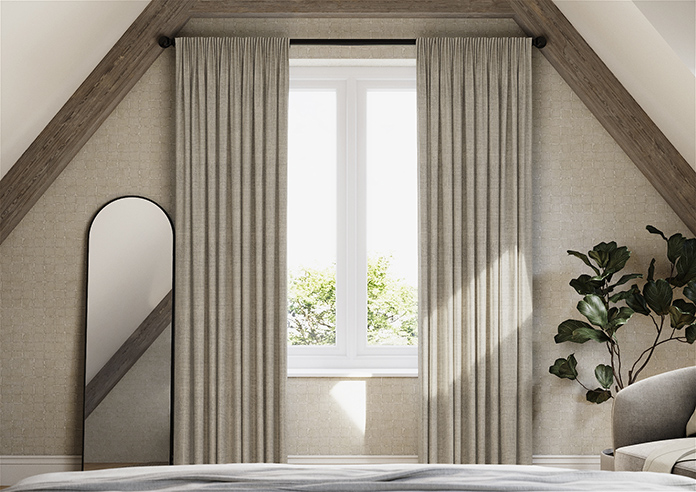 Memphis, Latte - Made to Measure Curtains - Image 3